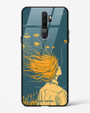 Golden Cascade [BREATHE] Glass Case Phone Cover (Oppo)