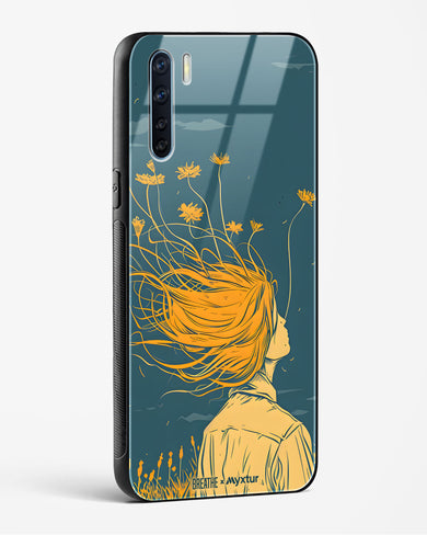 Golden Cascade [BREATHE] Glass Case Phone Cover (Oppo)