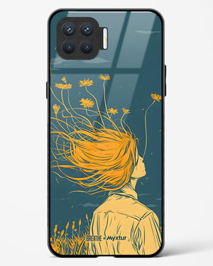 Golden Cascade [BREATHE] Glass Case Phone Cover (Oppo)