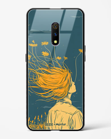 Golden Cascade [BREATHE] Glass Case Phone Cover (Oppo)