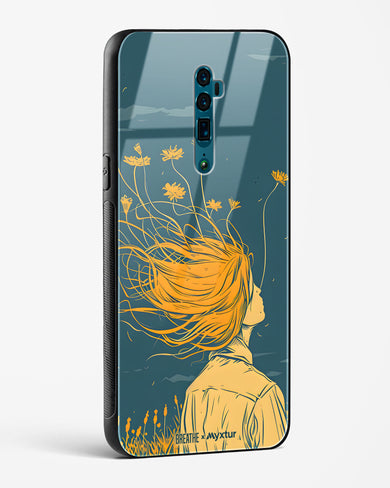 Golden Cascade [BREATHE] Glass Case Phone Cover (Oppo)