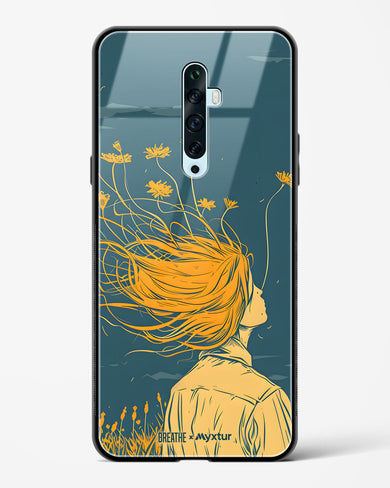 Golden Cascade [BREATHE] Glass Case Phone Cover (Oppo)