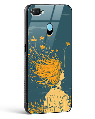 Golden Cascade [BREATHE] Glass Case Phone Cover (Realme)