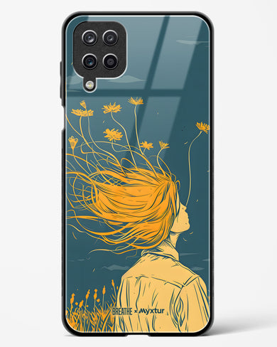 Golden Cascade [BREATHE] Glass Case Phone Cover (Samsung)