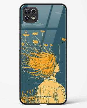 Golden Cascade [BREATHE] Glass Case Phone Cover (Samsung)