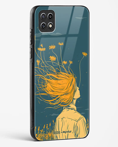 Golden Cascade [BREATHE] Glass Case Phone Cover (Samsung)