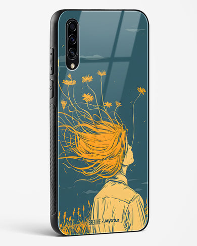 Golden Cascade [BREATHE] Glass Case Phone Cover (Samsung)