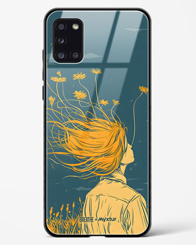 Golden Cascade [BREATHE] Glass Case Phone Cover (Samsung)