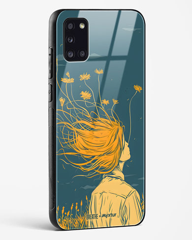 Golden Cascade [BREATHE] Glass Case Phone Cover (Samsung)