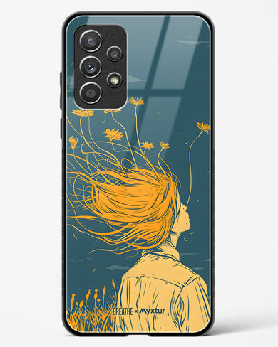 Golden Cascade [BREATHE] Glass Case Phone Cover (Samsung)