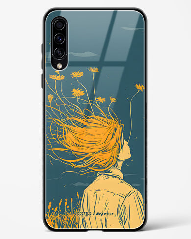 Golden Cascade [BREATHE] Glass Case Phone Cover (Samsung)