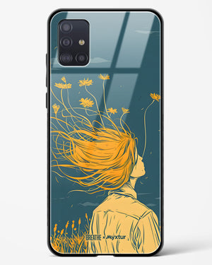 Golden Cascade [BREATHE] Glass Case Phone Cover (Samsung)