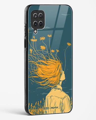 Golden Cascade [BREATHE] Glass Case Phone Cover (Samsung)