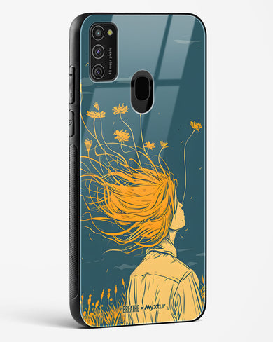 Golden Cascade [BREATHE] Glass Case Phone Cover (Samsung)