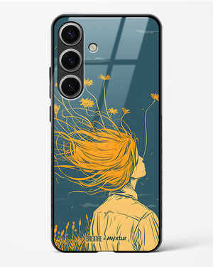 Golden Cascade [BREATHE] Glass Case Phone Cover (Samsung)