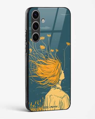 Golden Cascade [BREATHE] Glass Case Phone Cover (Samsung)