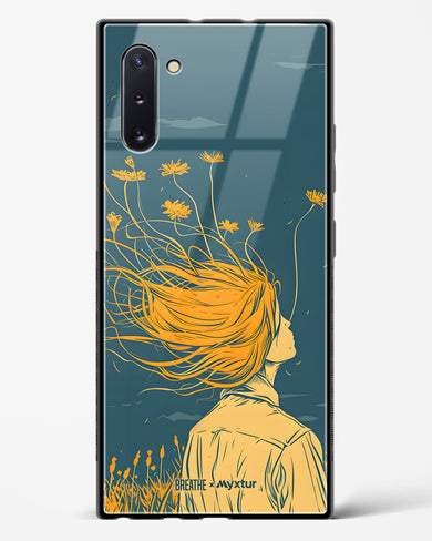 Golden Cascade [BREATHE] Glass Case Phone Cover (Samsung)