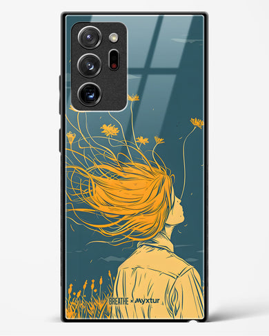 Golden Cascade [BREATHE] Glass Case Phone Cover (Samsung)