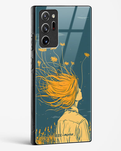 Golden Cascade [BREATHE] Glass Case Phone Cover (Samsung)