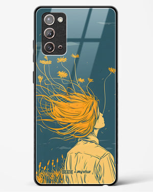 Golden Cascade [BREATHE] Glass Case Phone Cover (Samsung)
