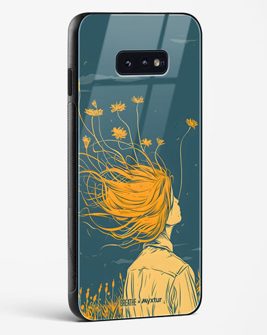 Golden Cascade [BREATHE] Glass Case Phone Cover (Samsung)