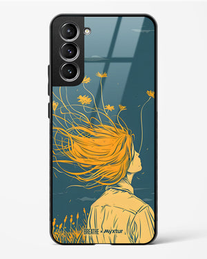Golden Cascade [BREATHE] Glass Case Phone Cover (Samsung)