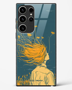 Golden Cascade [BREATHE] Glass Case Phone Cover (Samsung)