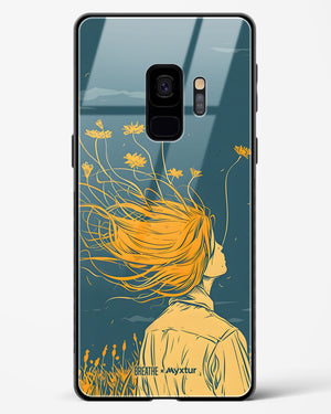 Golden Cascade [BREATHE] Glass Case Phone Cover (Samsung)