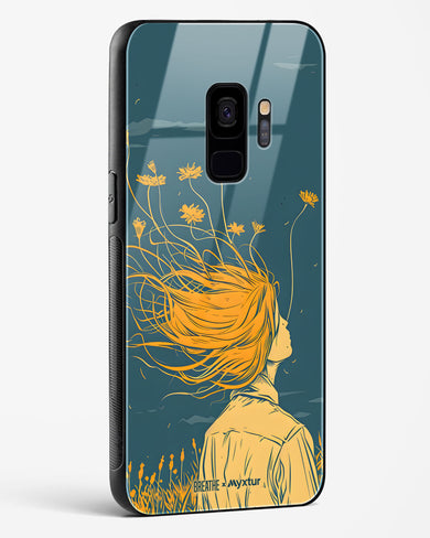 Golden Cascade [BREATHE] Glass Case Phone Cover (Samsung)