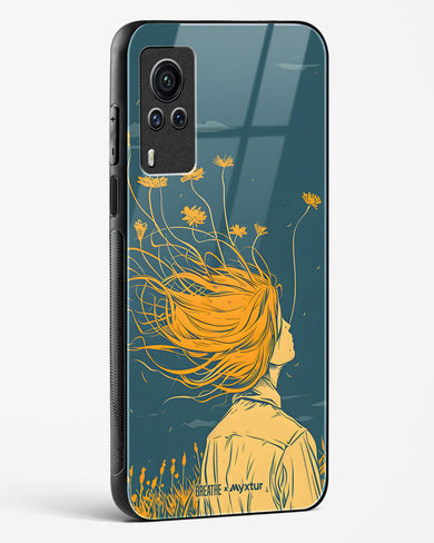 Golden Cascade [BREATHE] Glass Case Phone Cover (Vivo)