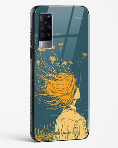 Golden Cascade [BREATHE] Glass Case Phone Cover (Vivo)