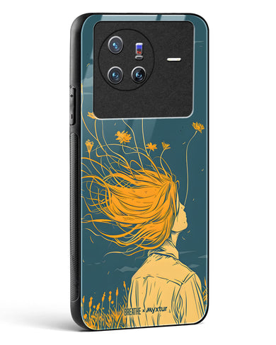 Golden Cascade [BREATHE] Glass Case Phone Cover (Vivo)