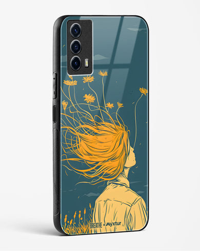 Golden Cascade [BREATHE] Glass Case Phone Cover (Vivo)