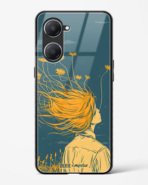 Golden Cascade [BREATHE] Glass Case Phone Cover (Vivo)