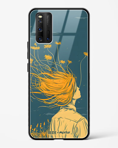 Golden Cascade [BREATHE] Glass Case Phone Cover (Vivo)