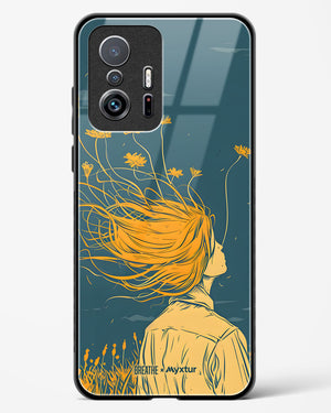 Golden Cascade [BREATHE] Glass Case Phone Cover (Xiaomi)