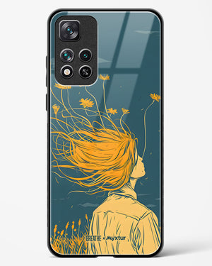 Golden Cascade [BREATHE] Glass Case Phone Cover (Xiaomi)