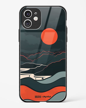 Fiery Nightfall [BREATHE] Glass Case Phone Cover (Apple)