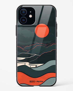 Fiery Nightfall [BREATHE] Glass Case Phone Cover (Apple)