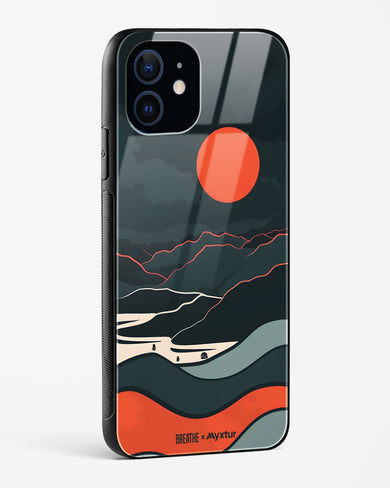 Fiery Nightfall [BREATHE] Glass Case Phone Cover (Apple)