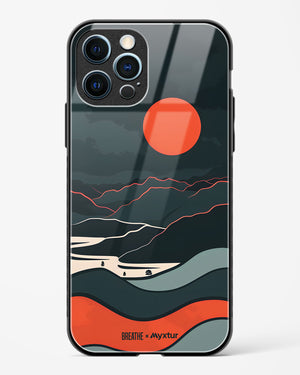 Fiery Nightfall [BREATHE] Glass Case Phone Cover (Apple)