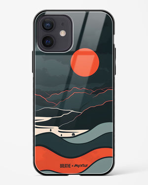 Fiery Nightfall [BREATHE] Glass Case Phone Cover (Apple)