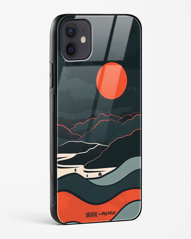 Fiery Nightfall [BREATHE] Glass Case Phone Cover (Apple)