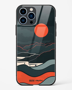 Fiery Nightfall [BREATHE] Glass Case Phone Cover (Apple)