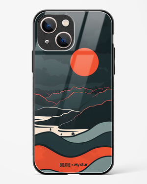 Fiery Nightfall [BREATHE] Glass Case Phone Cover (Apple)