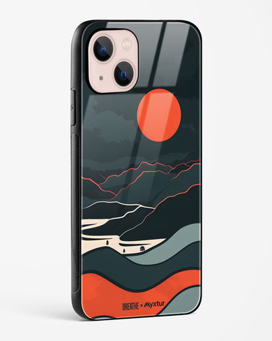 Fiery Nightfall [BREATHE] Glass Case Phone Cover (Apple)