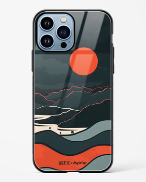 Fiery Nightfall [BREATHE] Glass Case Phone Cover (Apple)