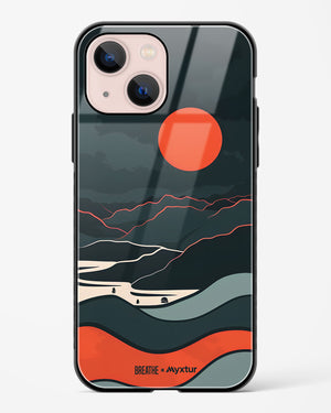 Fiery Nightfall [BREATHE] Glass Case Phone Cover (Apple)