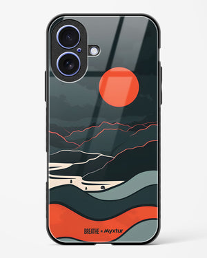 Fiery Nightfall [BREATHE] Glass Case Phone Cover (Apple)