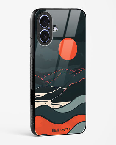 Fiery Nightfall [BREATHE] Glass Case Phone Cover (Apple)